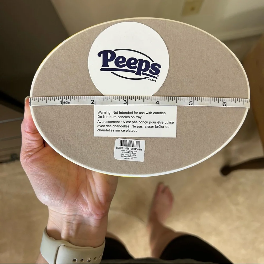 Bath & Body Works x PEEPS Marshmallow Bunny Body Care Tray